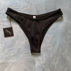 ZAFUL Black Bathing Suit Bottoms
